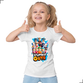 Camisa Infantil Stumble Guys Jogo Desenho Videogame Player - Asulb