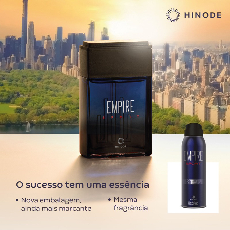 Perfume Empire Sport Deo Colônia 100ml Hinode Original