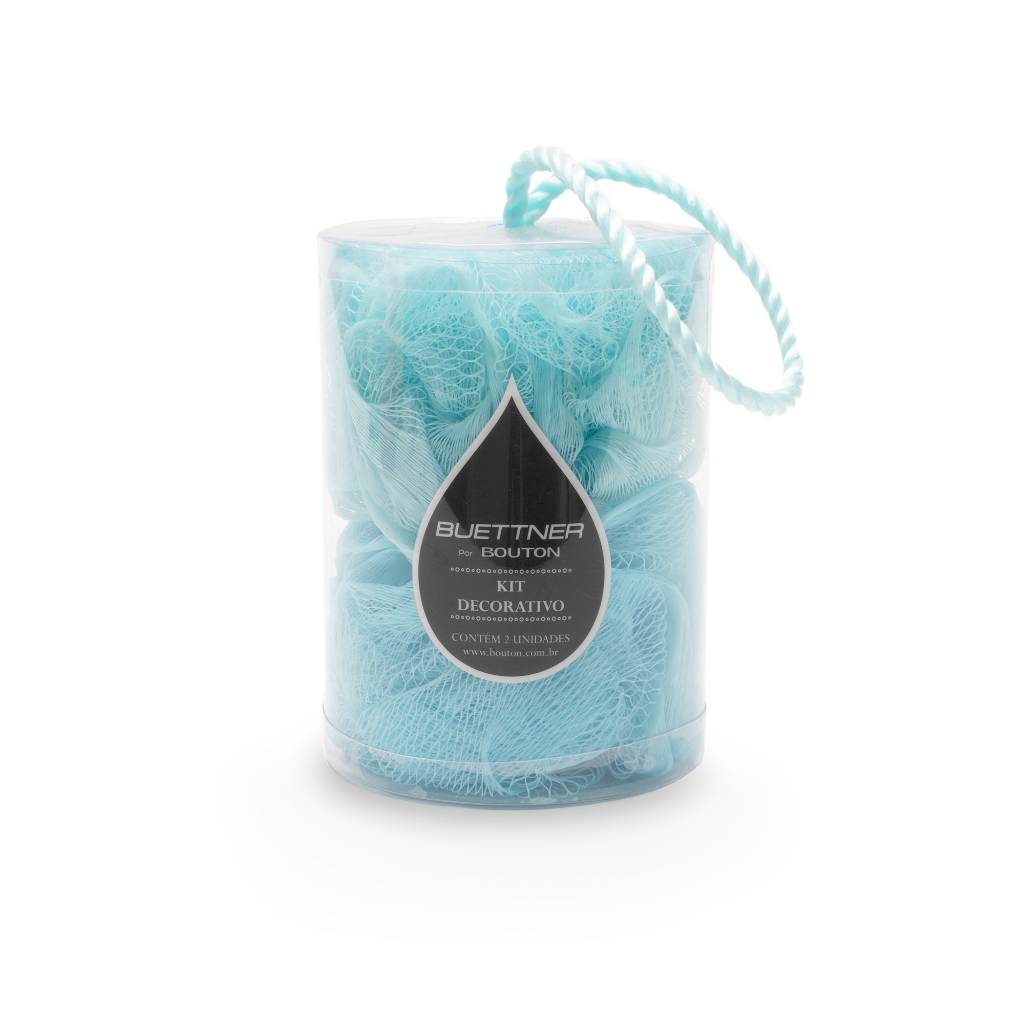 Esponja De Banho Nylon Bucha Esfoliante Corpo E Rosto para Box de Banheiro Kit 2un