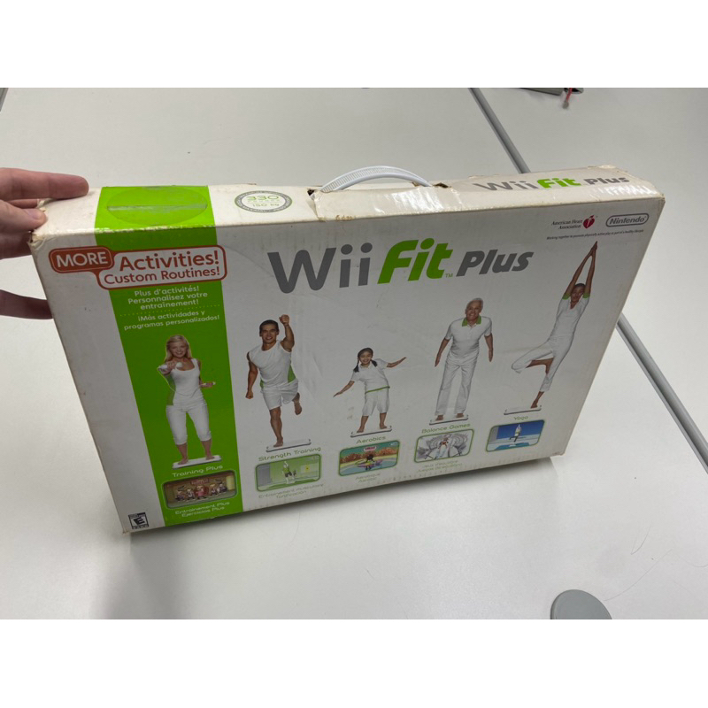 Wii Fit Plus Balance Board com 2 Jogos - Nintendo Wii Usado