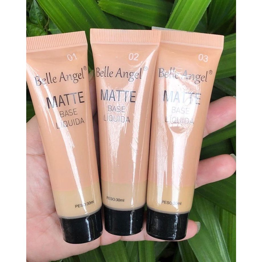 Base Belle Angel matte/Alta cobertura/boa fixação | Shopee Brasil