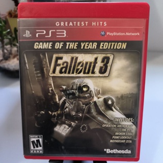 Jogo Seminovo Fallout 3 Greatest Hits Ps3 Mídia Física