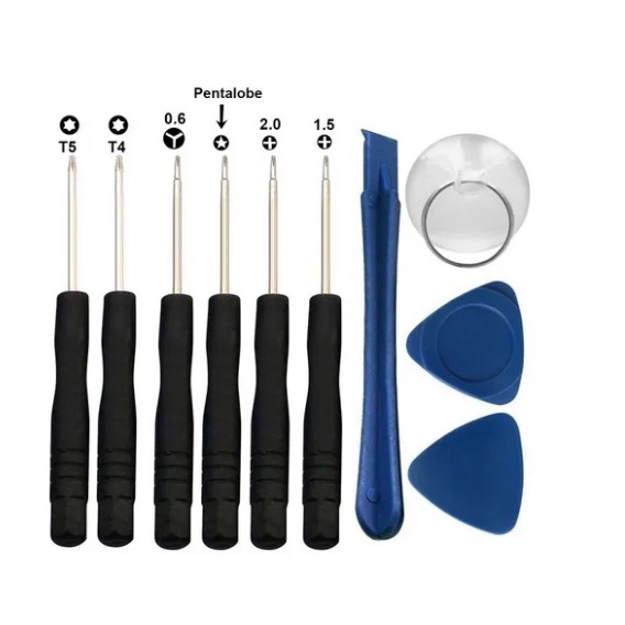 Kit Ferramentas Chaves Reparo Troca Tela Celulares Notebook Manutenção Assistência