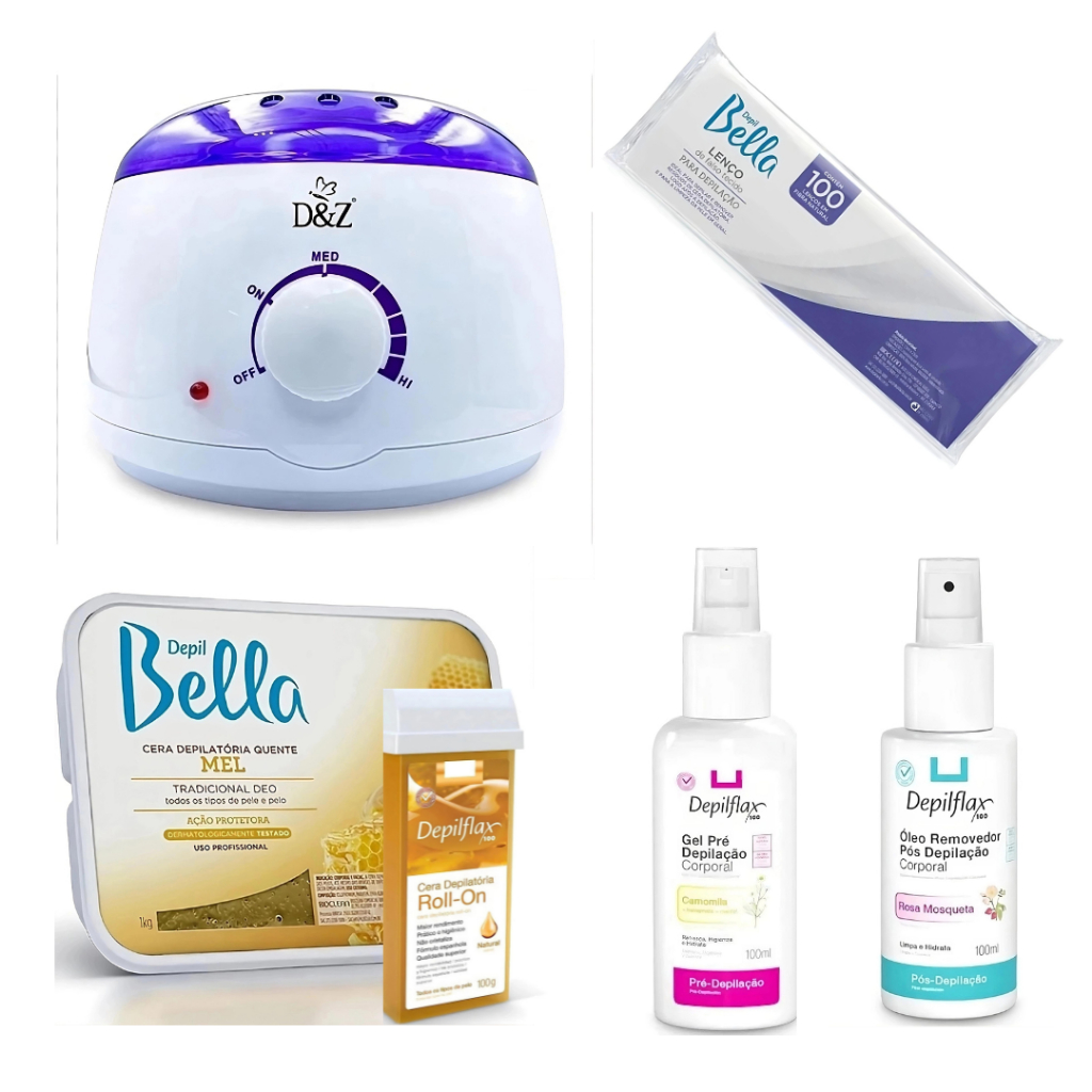 Kit para Profissionais de Depilação | Shopee Brasil