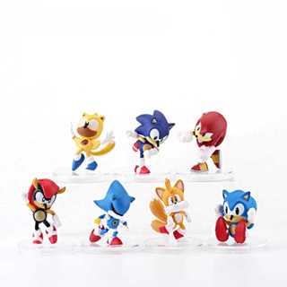 Goo Jit Zu Combo Sonic Knuckles Tails Boneco Elástico