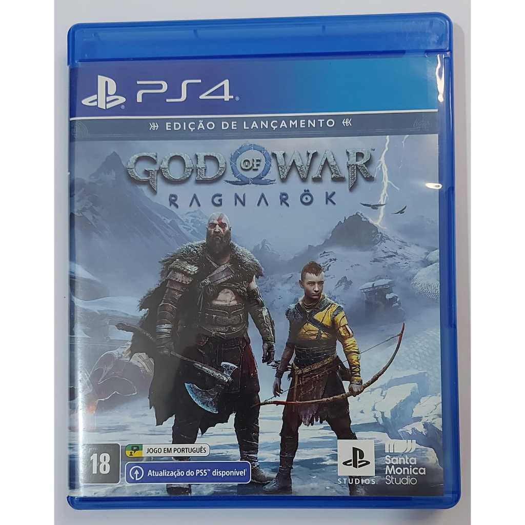 God Of War Ragnarok Ps5 (Edição De Lançamento) (Novo) (Jogo Mídia Física) -  Arena Games - Loja Geek