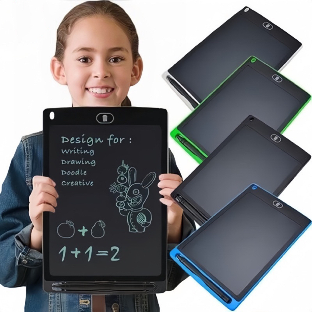 Lousa Mágica Tela Lcd Tablet Infantil De Escrever E Desenhar 8.5/10/12 Polegadas