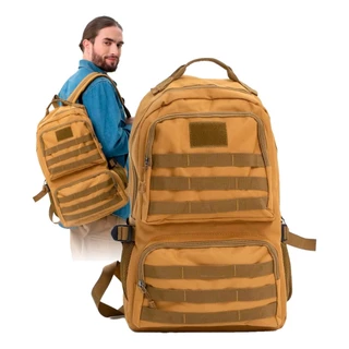 Mochila Tática Impermeável Grande Reforçada Militar 45litros Espaçosa Resistente