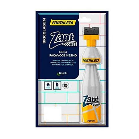 ZAPT CORES BRANCO 200ML | Shopee Brasil