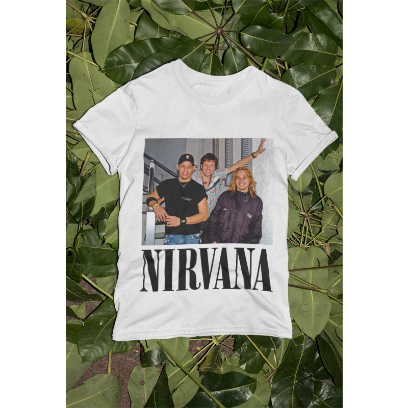 Camiseta unissex engraçada KLB Nirvana