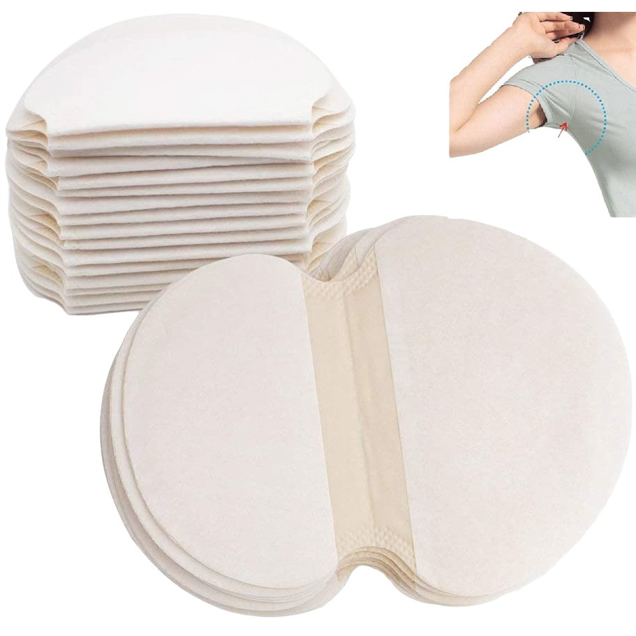 Kit 60 Absorvente Axila Absorvente Suor Protetor Anti Suor Protetor Suor Axila Protetor Axila Anti Suor Protetor de Suor Excessivo