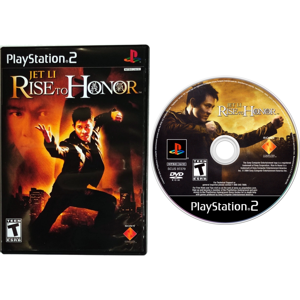 Jet Li: Rise to Honor - Jogo PS2 Mídia Física em Promoção na