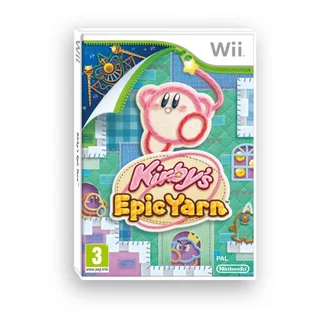 Jogo nintendo Wii Kirbys EpicYarn com box