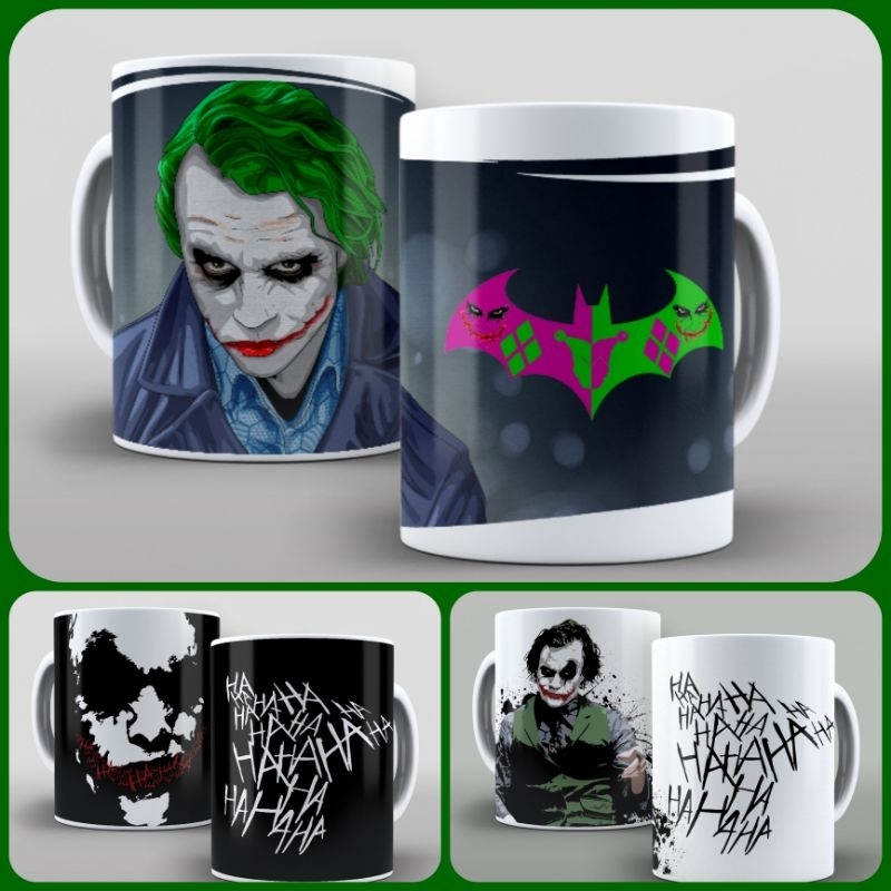 Caneca do Coringa Heath ledger Cavaleiro das trevas. | Shopee Brasil