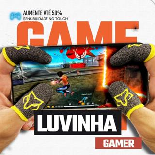 Luva De Dedo Pró Player Para Jogar Free Fire Cod Pugb Gamer Mobile