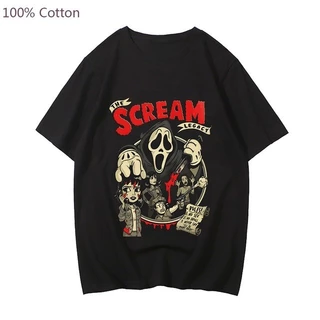 Camiseta Básica The Scream Legacy Ghost Face