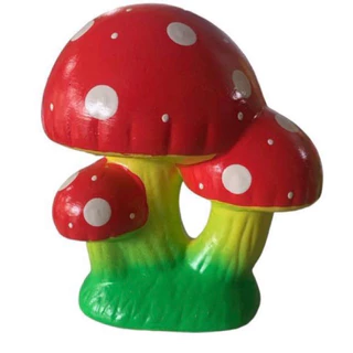 Cogumelo Estatueta Decoração de Jardim Enfeite de Grama Colorido Peças de Jardim Promoção Mais Vendido Estatueta Gigante