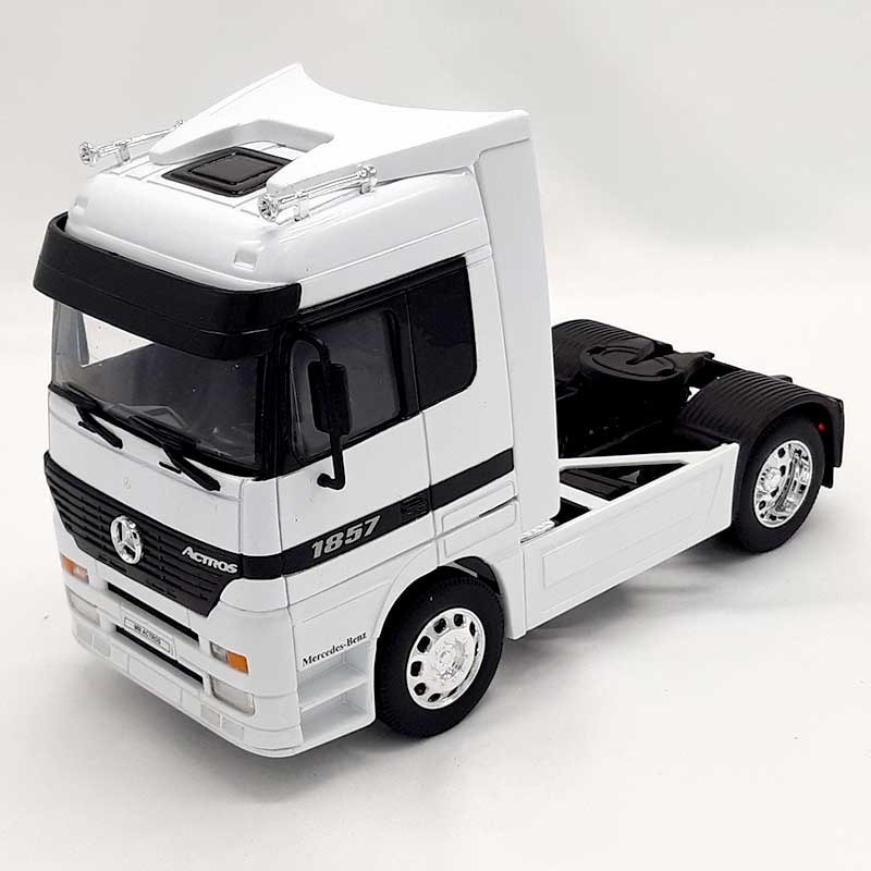 Caminhão Mercedes Benz Actros Branco Welly 1/32 