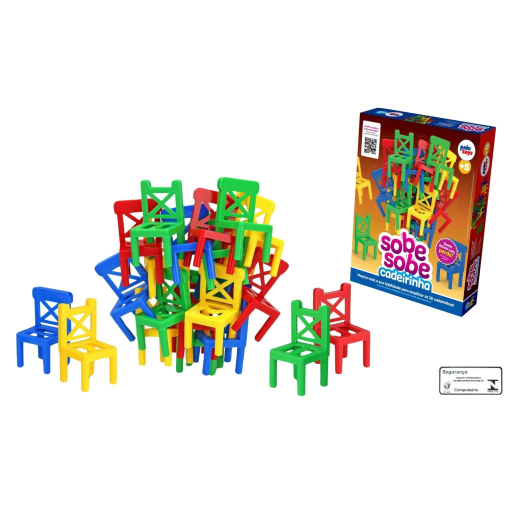 Jogo Sobe Sobe Cadeirinha Paki Toys - Sacolão.com