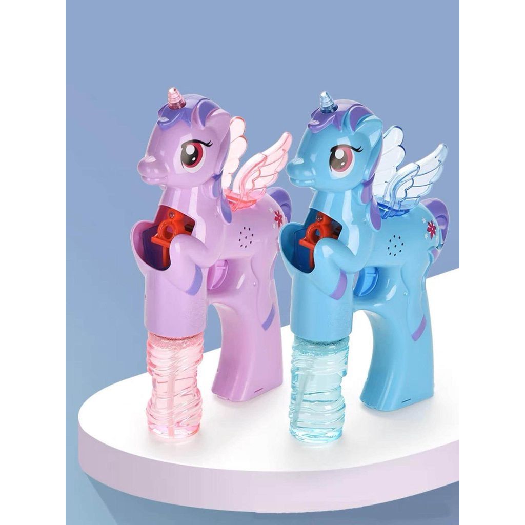 Bolha de Sabão Unicórnio Máquina de Bolha de Sabão Para Crianças Unicornio