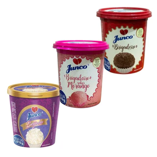Kit 3 Und Brigadeiro Beijinho Morango Junco 1,01kg Unidade