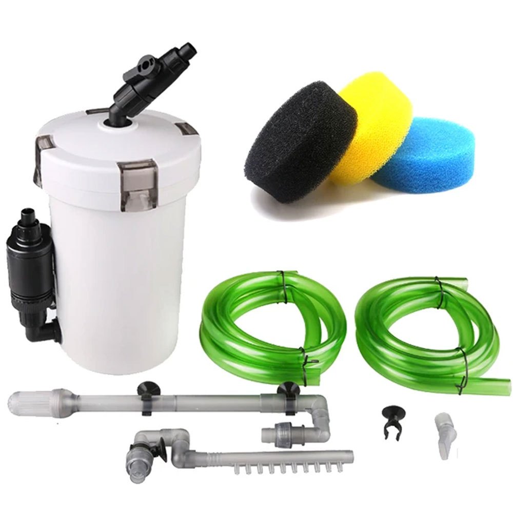 Filtro Externo Canister Sunsun HW-603b 400 L/h Para Aquários