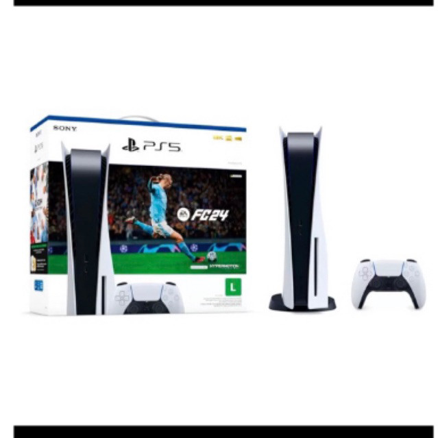 Ps5 bundle fc 24 mídia fisica