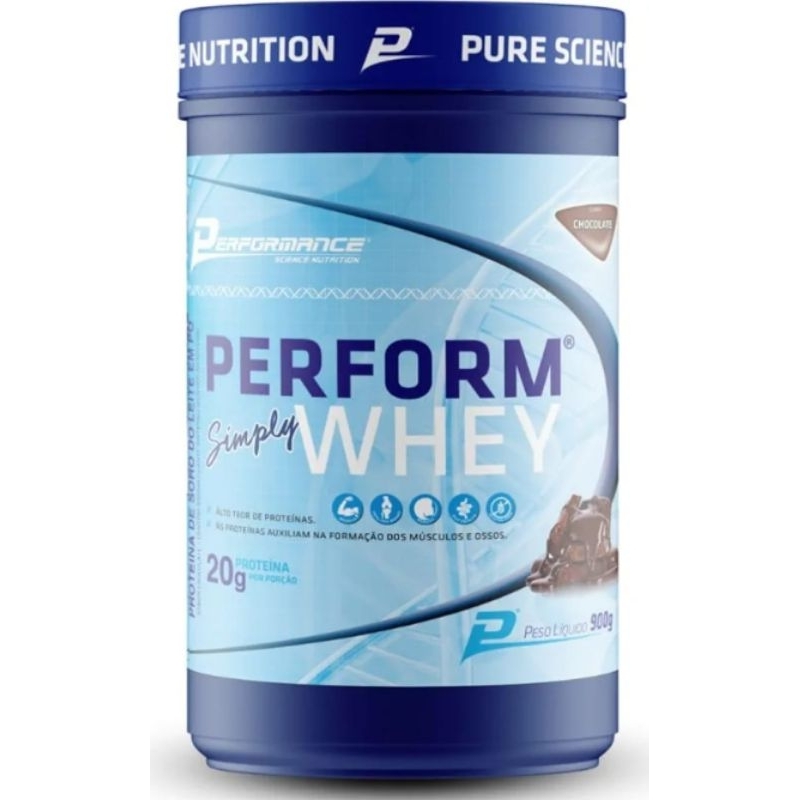 Perform Simply Whey 900g Concentrado 80% -Performance Nutrition