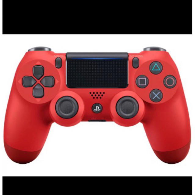 controle de Ps4 vermelho