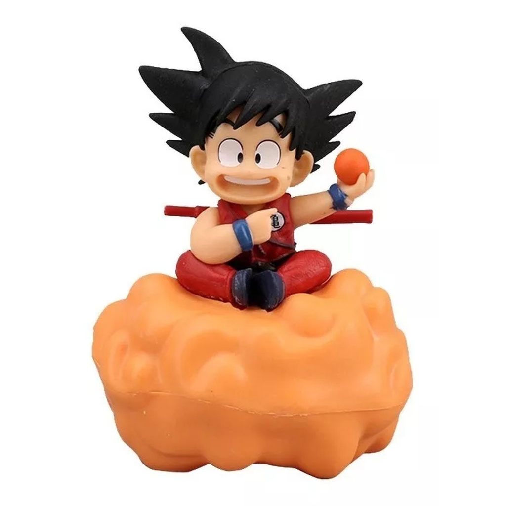 10cm Bebê Filho Goku Dragon Ball Z Bolo Figura Ornamento Brinquedo