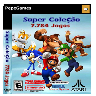 Novo Super Retrô Collection Games Vol.1 Ps2 Emulador 10034 Jogos Patch PS2  & PC