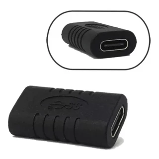 Emenda Usb Tipo-c Usb-c 3.1 - Fêmea x Fêmea Adaptador