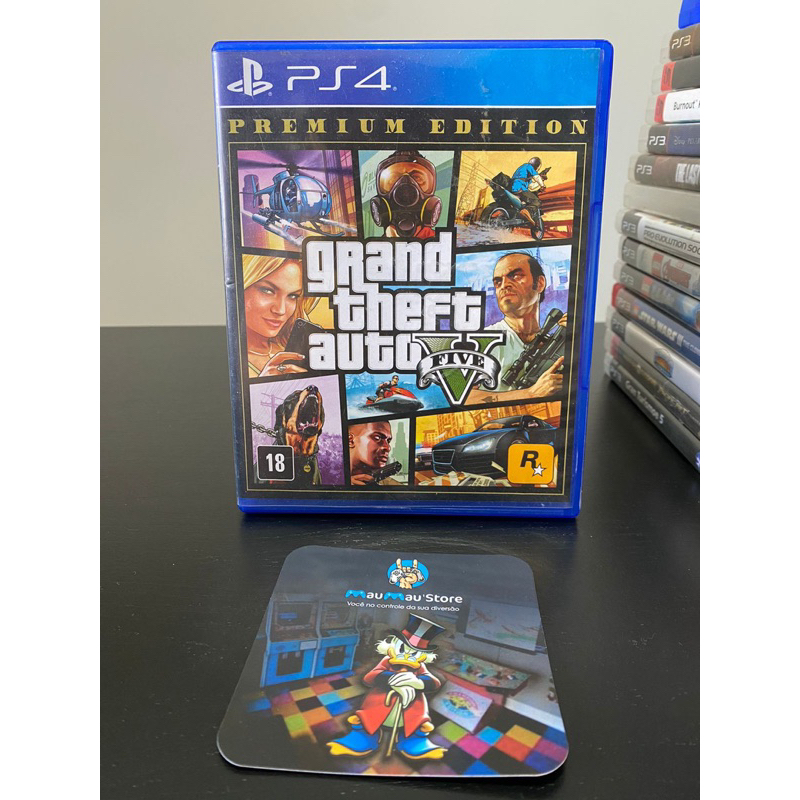 Jogo Gta V Ps5 - Mídia Física, Jogo de Videogame Playstation Usado  84115144