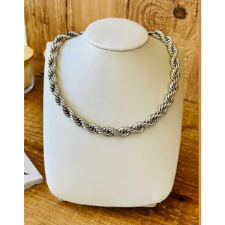 Colar Cordão Baiano trançado Grosso Folheado a Ouro 18k Choker Gargantilha só hoje