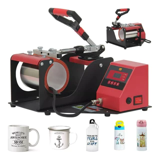 Prensa Termica Canecas Squeezes Copos Sublimadora Mecolour-110V/220V