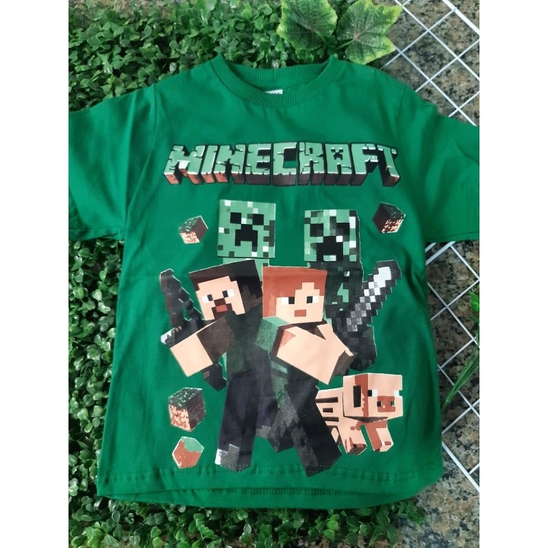 camiseta minecraft