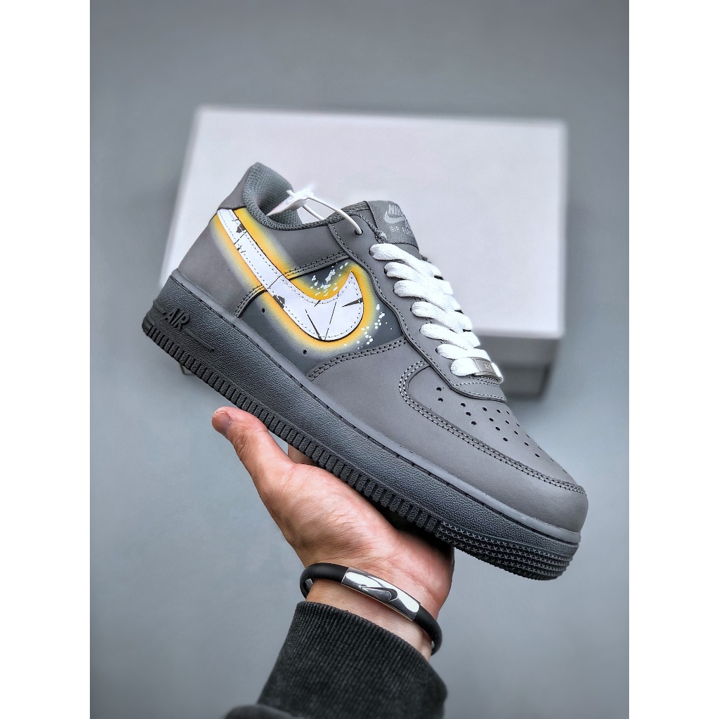 [Alta qualidade] The North Face x Nike Air Force 1'07 Low joint Tênis casual de cano baixo Air Force 1 CW2288-111