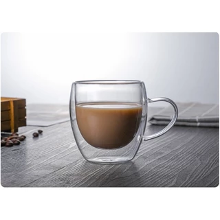 Caneca Parede Dupla Resistente Ao Calor Café Chá varias tamanhos
