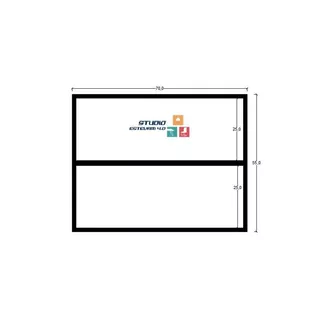 Estante Expositora para colecionáveis em mdf branco com portas em acrílico 70x55x17