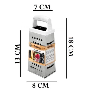 Ralador 4 Faces 18x8cm Para Cozinha Em Aço inox Prático Fácil Original Line Para Ralar Queijos Verduras Alimentos em Oferta na Shopee