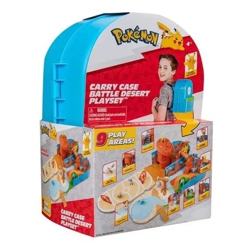 Pokemon - Mochila Playset De Batalha No Deserto - Sunny