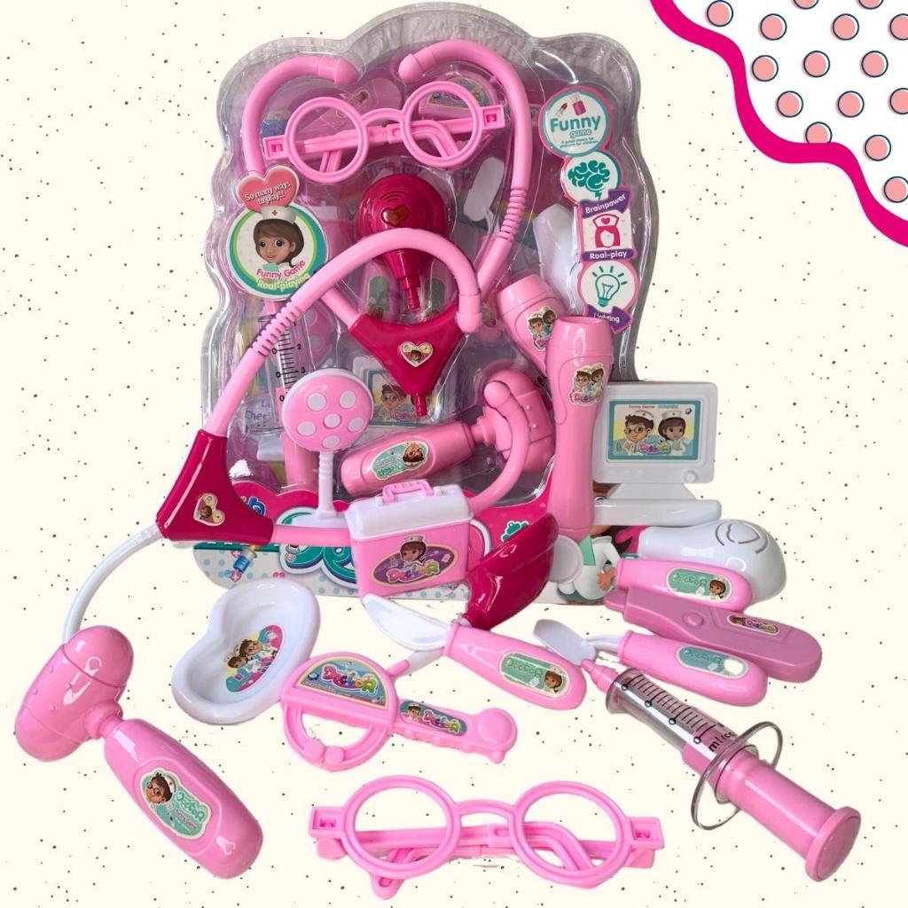 Minha maletinha de brinquedo para menina doutora acessorios - DIVERTOYS -  Babu Brinquedos