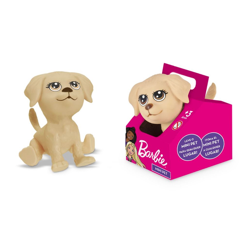 Mini Pet Da Barbie Taffy Na Casinha - Pupee- Creme- brinquedo- presente ...