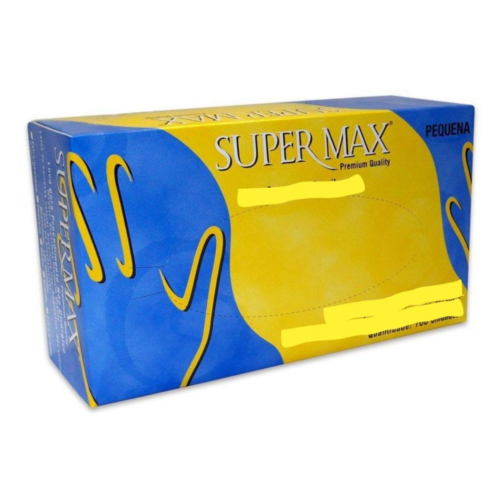 Luva De Procedimento Látex Com Pó - Supermax
