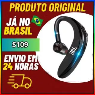 Fone de ouvido sem fio Bluetooth com microfone Novo S109 Bluetooth 5.0