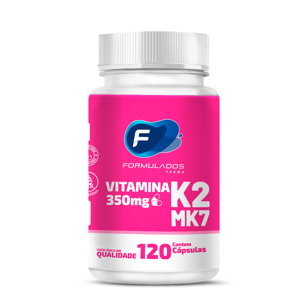 Vitamina K2 Mk7 350mcg 120 Cápsulas Shopee Brasil