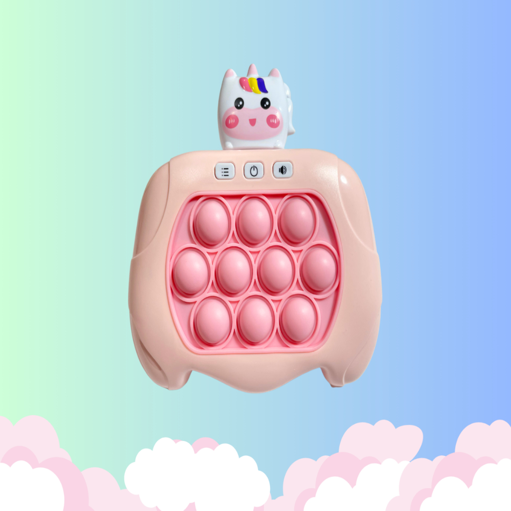 Unicórnio Brinquedo Pop It Eletrônico Para Meninas e Meninos