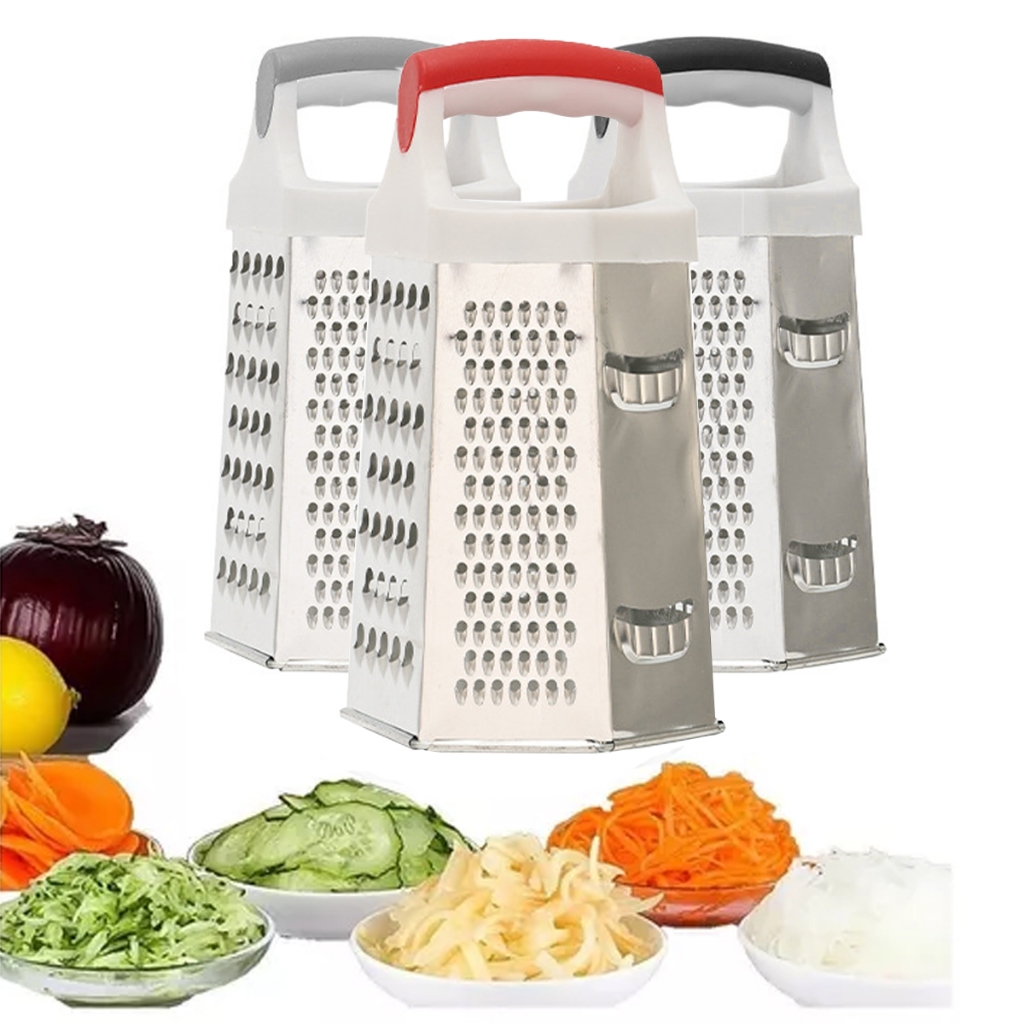 Ralador de Alimentos Inox 6 Cortes