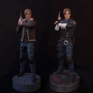 Leon S. Kennedy, Resident Evil 2 e 4 Remake (RE4)! Action Figure! (Decoração, Colecionável).