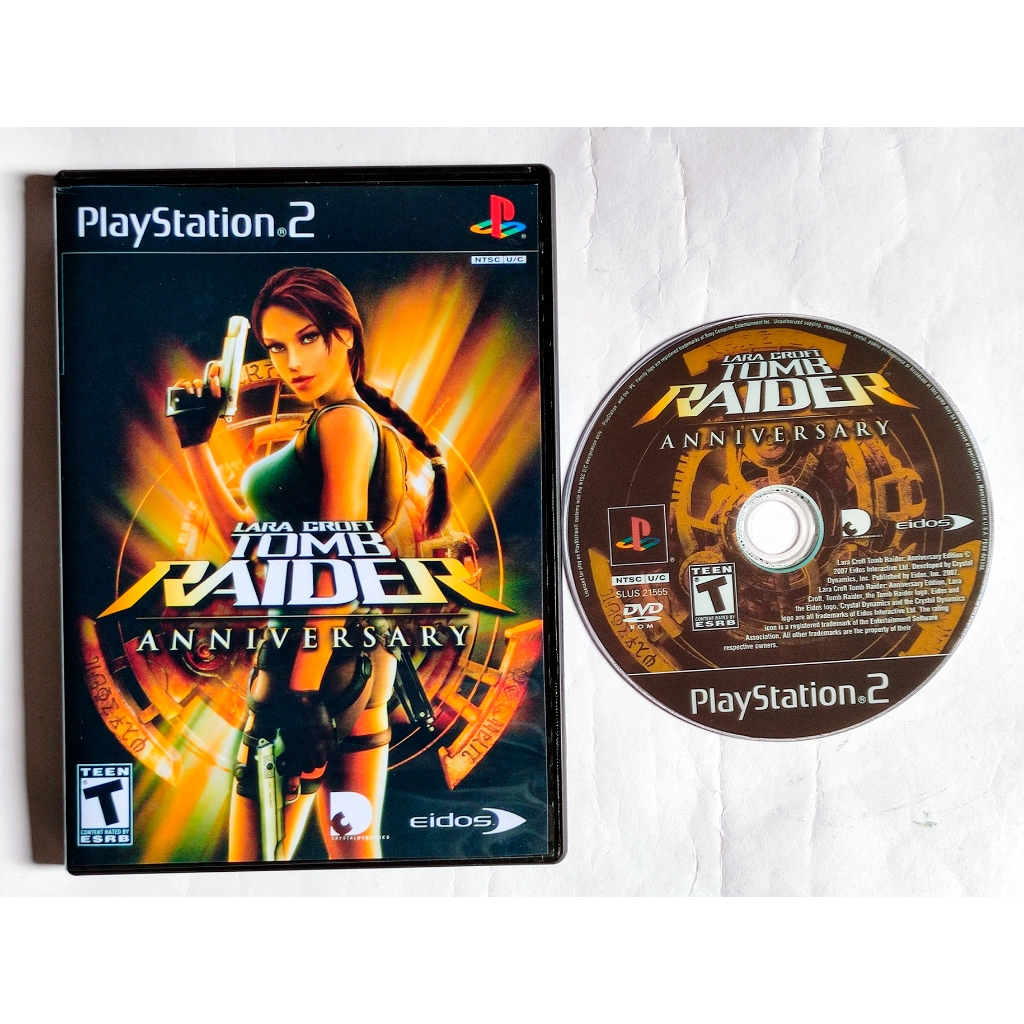 Lara croft tomb raider: anniversary - PS2 em Promoção na Americanas